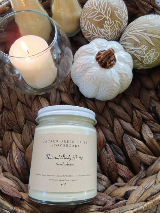 Natural Body Butter ~ Sacred Amber
